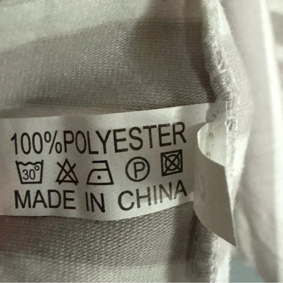 NWT SOUTHERN STITCH Gray Tunic Dreamcatcher Top / Sleeves Stripe Body Size Small - Picture 5 of 6